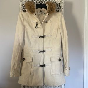 LEI medium ivory coat